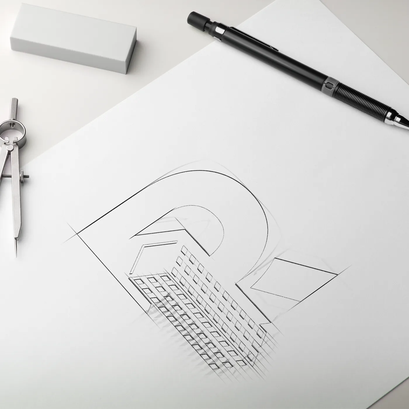 rebranding da Pedretti Imóveis - Novo Logo e Identidade Visual por Igor Veronesi - Nova Friburgo, RJ.